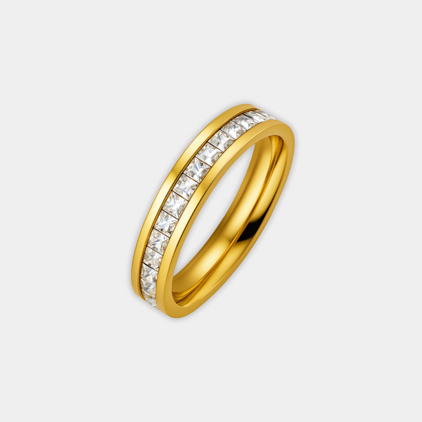 Freja - Gold Diamont Ring
