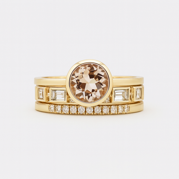 Colette – Set of Gold Rings