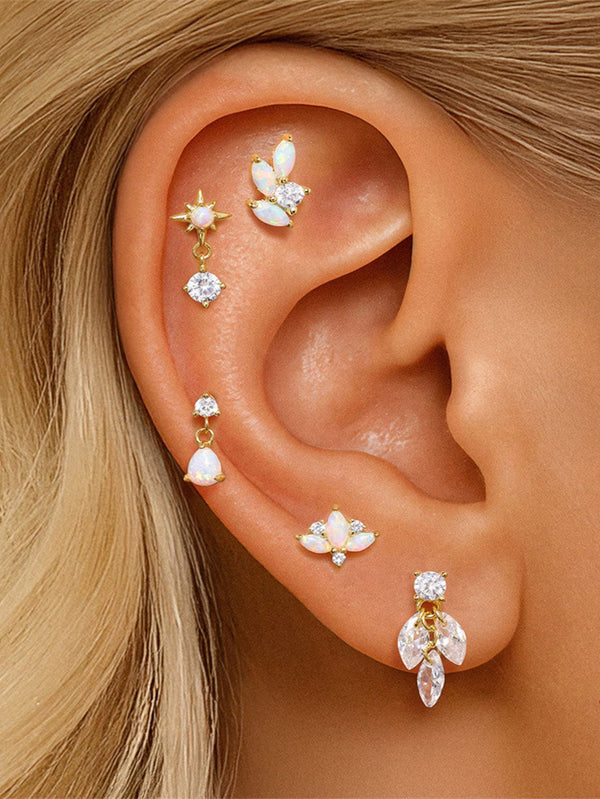 Katharina – Delicate gold earrings