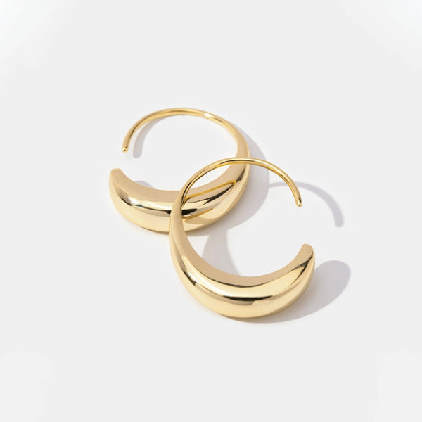 Susanne - gold earrings