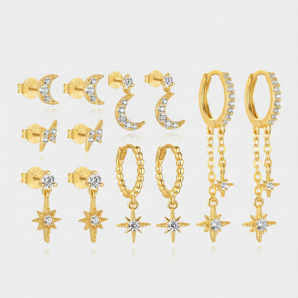 Paulina – Delicate gold earrings